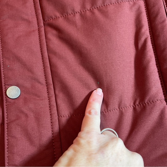 Columbia Men's Small Rust and Blue Puffer Vest Preppy Transitional Outdoor - Picture 13 of 16